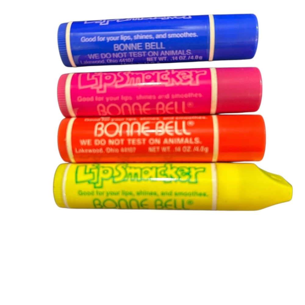 Bonne Bell Lip Smacker Set /with 80’s Tin Bear